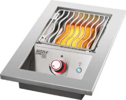 Napoleon Quemador Sizzle Zone Serie 700 3 KW BIB10IRPSS -Biohort || Napoleon || Weber Tienda de ventas BIB10IR DropIn Burner Ang GridLow BurnerOn