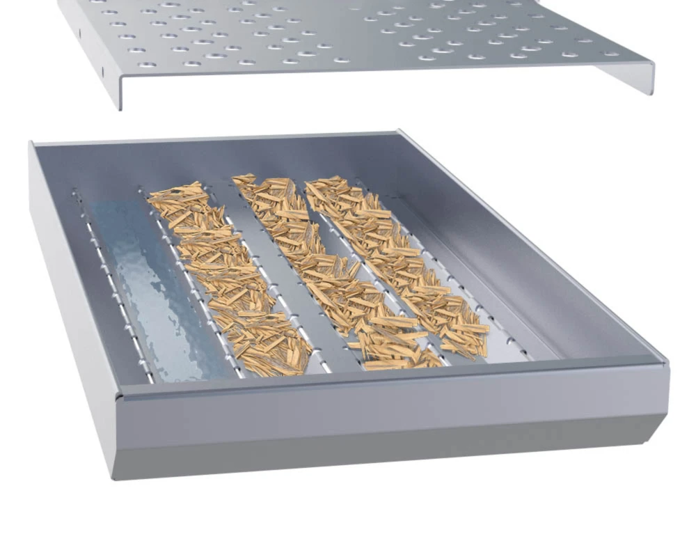 Bandeja 3 En 1 Para Carbón Y Leña Ruby 6 Bandeja 3 En 1 Para Carbón Y Leña Ruby - Imagen 4