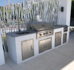 Barbacoa Ruby De 4 Quemadores 30 Barbacoa Ruby De 4 Quemadores -Biohort || Napoleon || Weber Tienda de ventas Barbacoa Ruby 4 quemadores encastrar Acero Inoxidable 16