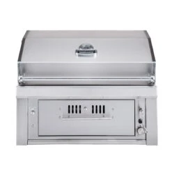 Barbacoa Carbón Y Leña Encastrar Híbrida