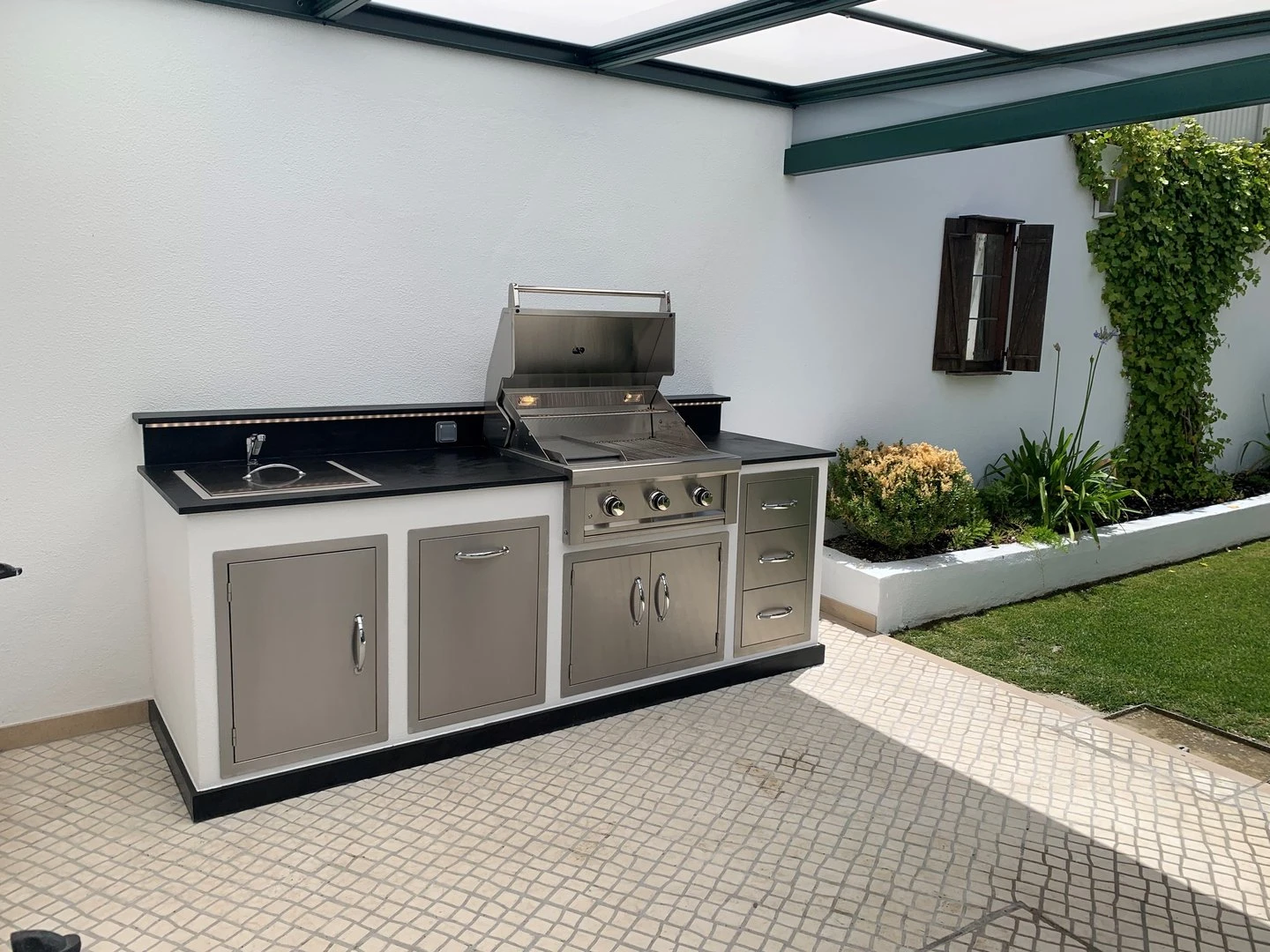 Cajón Extraible Con Cubo De Plástico Para Basura 6 Cajón Extraible Con Cubo De Plástico Para Basura - Imagen 4