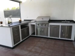 Cajón Extraible Con Cubo De Plástico Para Basura 14 Cajón Extraible Con Cubo De Plástico Para Basura -Biohort || Napoleon || Weber Tienda de ventas Cajon extraible cubo plastico basura 4