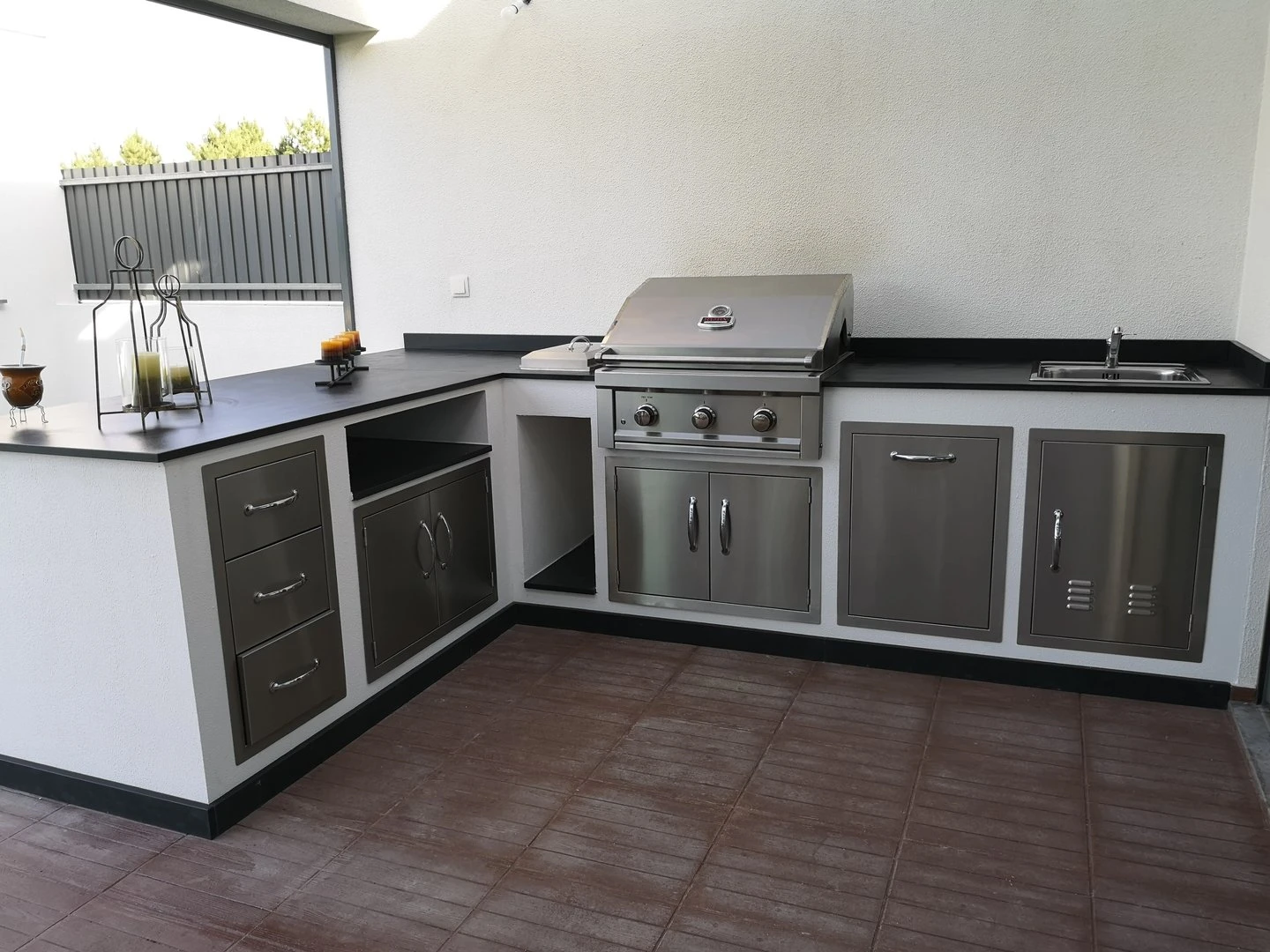 Cajón Extraible Con Cubo De Plástico Para Basura 7 Cajón Extraible Con Cubo De Plástico Para Basura - Imagen 5