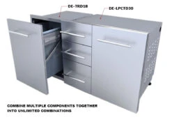 Cajón Extraible Para Basura Designer Series 14 Cajón Extraible Para Basura Designer Series -Biohort || Napoleon || Weber Tienda de ventas Cajon extraible para basura Designer Series 4