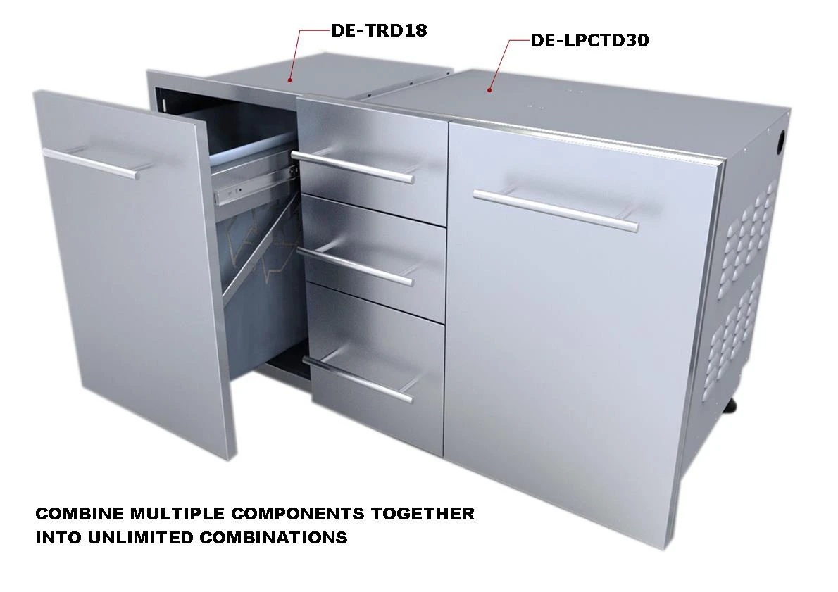 Cajón Extraible Para Basura Designer Series 7 Cajón Extraible Para Basura Designer Series - Imagen 5