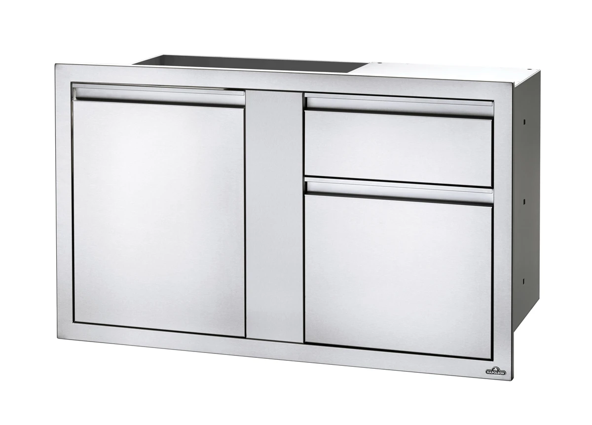 Cajon Para Cubo De Basura Y Puerta Grande Napoleon 4 Cajon Para Cubo De Basura Y Puerta Grande Napoleon - Imagen 2