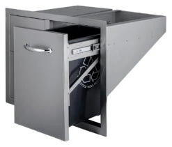 Cajonera Doble + Cajón Cubo Basura -Biohort || Napoleon || Weber Tienda de ventas Cajonera doble cajon cubo basura 3