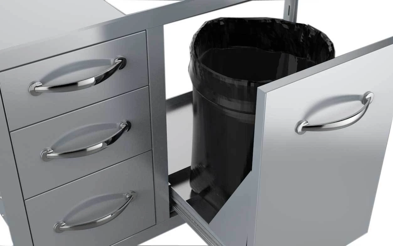 Cajonera Triple + Cajón Botella Gas O Cubo Basura 5 Cajonera Triple + Cajón Botella Gas O Cubo Basura - Imagen 3