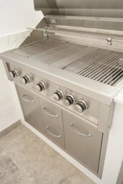 Cajonera Doble Grande + Cajón Botella Gas O Cubo Basura -Biohort || Napoleon || Weber Tienda de ventas Cajonera triple cajon botella gas o cubo basura 9