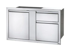 Cajonero Doble Y Puerta Grande Napoleon -Biohort || Napoleon || Weber Tienda de ventas Cajonero Doble y Puerta Grande Napoleon 1