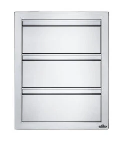 Cajonero Triple Acero Inoxidable Napoleon