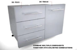 Cajonero Triple Designer Series 13 Cajonero Triple Designer Series -Biohort || Napoleon || Weber Tienda de ventas Cajonero Triple Designer Series 4