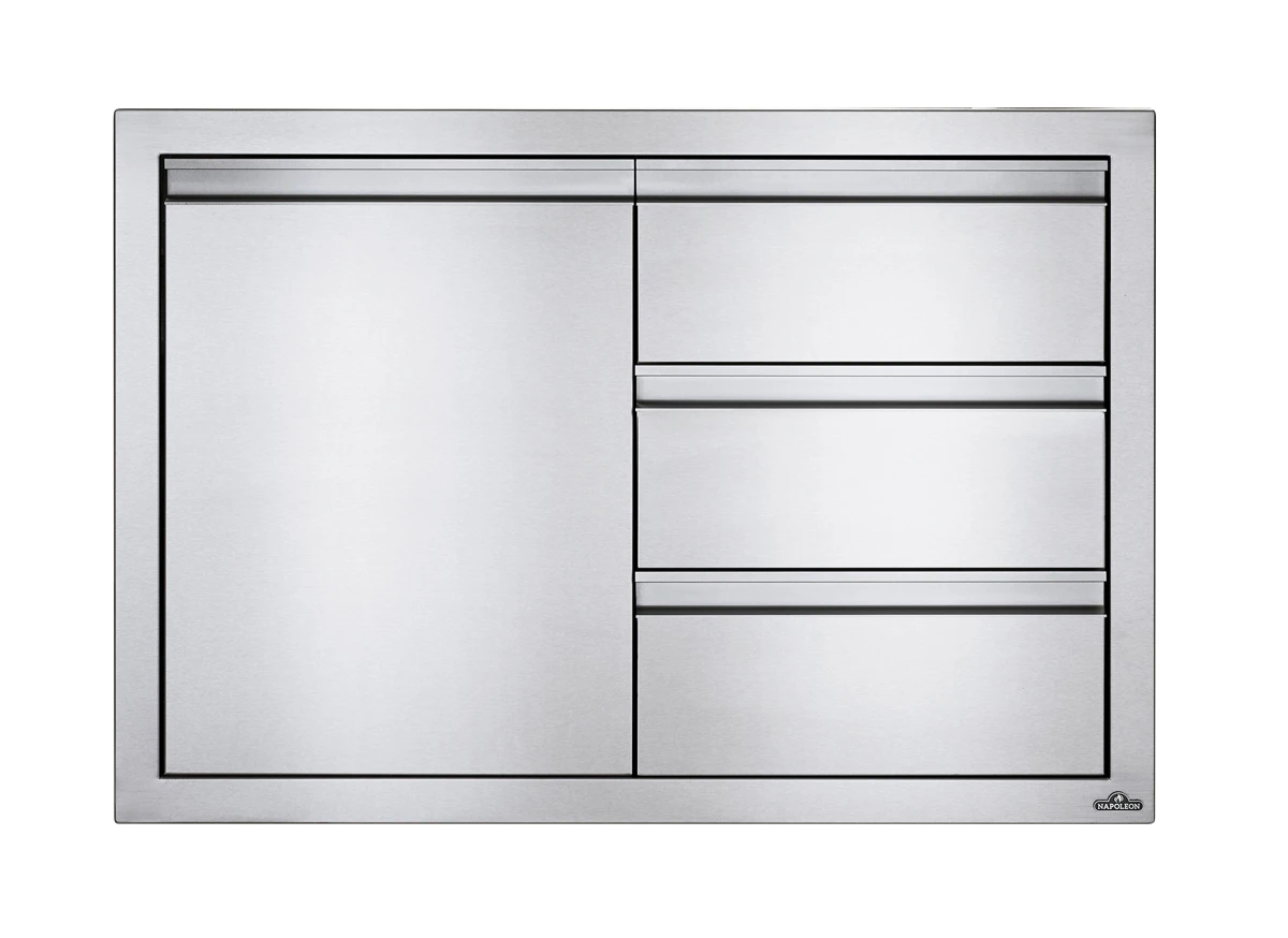 Cajonero Triple Y Puerta Individual Napoleon 3 Cajonero Triple Y Puerta Individual Napoleon