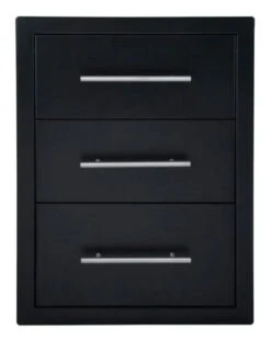 Cajonero Triple Alto Negro