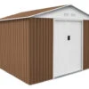 Caseta De Metal Bristol Marrón 1 Caseta De Metal Bristol Marrón -Biohort || Napoleon || Weber Tienda de ventas Caseta de Metal Bristol Marron 1