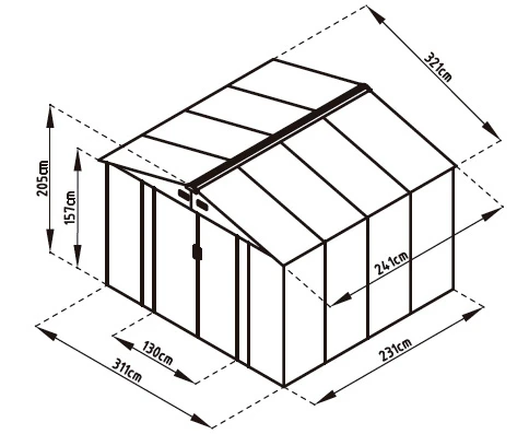 Caseta De Metal Bristol Verde 7 Caseta De Metal Bristol Verde - Imagen 5