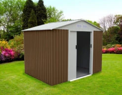 Caseta De Metal Cambridge Marrón 12 Caseta De Metal Cambridge Marrón -Biohort || Napoleon || Weber Tienda de ventas Caseta de Metal Cambridge Marron 4