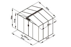 Caseta De Metal Cambridge Marrón 15 Caseta De Metal Cambridge Marrón -Biohort || Napoleon || Weber Tienda de ventas Caseta de Metal Cambridge Marron 7
