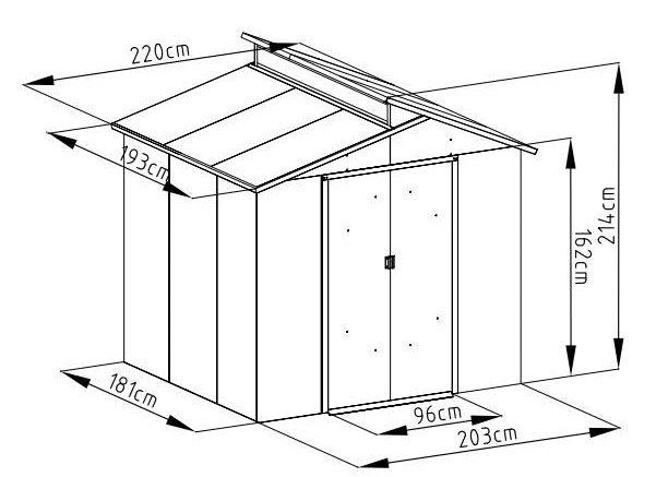 Caseta De Metal Chester 10 Caseta De Metal Chester - Imagen 8