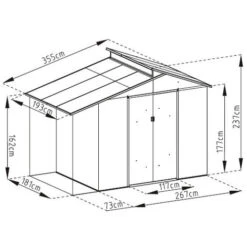 Caseta De Metal Marlow 15 Caseta De Metal Marlow -Biohort || Napoleon || Weber Tienda de ventas Caseta de Metal Marlow 7