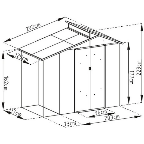 Caseta De Metal Nottingham 8 Caseta De Metal Nottingham - Imagen 6