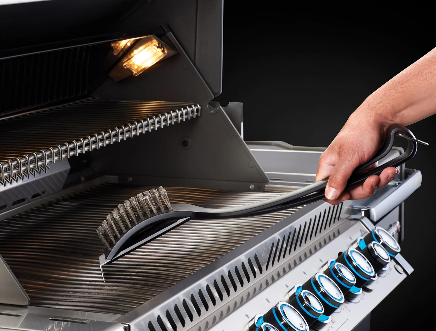 Cepillo Rascador De Acero Inoxidable Napoleon 4 Cepillo Rascador De Acero Inoxidable Napoleon - Imagen 2