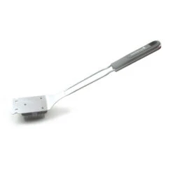 Cepillo Metálico 2 En 1 Verde Ejército Barbecook