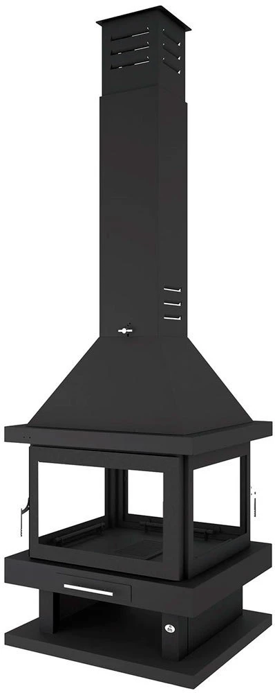 Chimenea De Leña Modelo C-204 3 Chimenea De Leña Modelo C-204