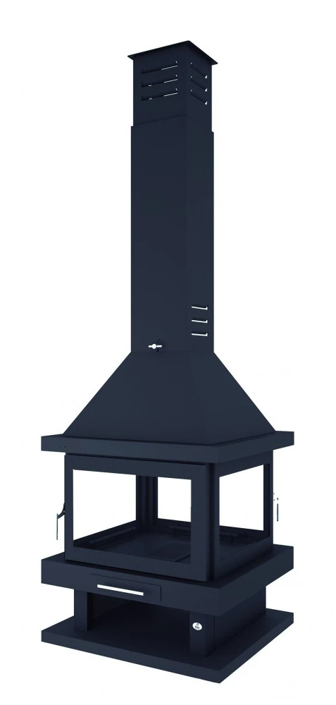 Chimenea De Leña Modelo C-204 K 3 Chimenea De Leña Modelo C-204 K