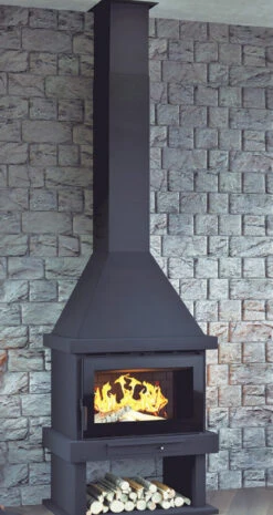 Chimenea De Leña Con Turbinas C-300 TFK