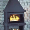 Chimenea De Leña Con Turbinas C-300 T 1 Chimenea De Leña Con Turbinas C-300 T -Biohort || Napoleon || Weber Tienda de ventas Chimenea de Lena con Turbinas C 300 T 1