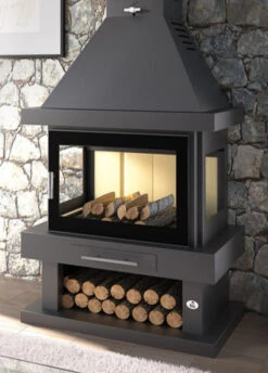 Chimenea De Leña Modelo C-203