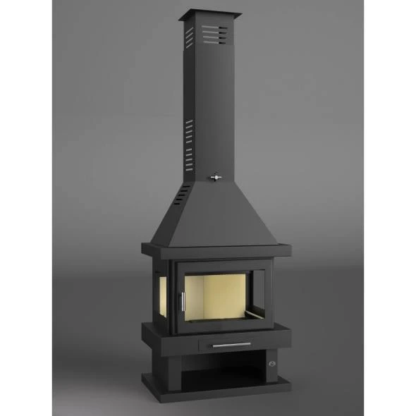Chimenea De Leña Modelo C-203 5 Chimenea De Leña Modelo C-203 - Imagen 3