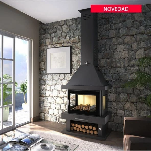 Chimenea De Leña Modelo C-203 4 Chimenea De Leña Modelo C-203 - Imagen 2