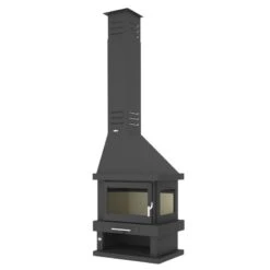 Chimenea De Leña De RincónC-302 DK 8 Chimenea De Leña De RincónC-302 DK -Biohort || Napoleon || Weber Tienda de ventas Chimenea de lena de rincon C 302 DK 2