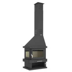 Chimenea De Leña De RincónC-302 IK 8 Chimenea De Leña De RincónC-302 IK -Biohort || Napoleon || Weber Tienda de ventas Chimenea de lena de rincon C 302 IK 3