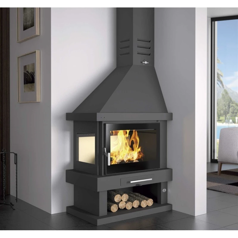 Chimenea De Leña De RincónC-302 I 3 Chimenea De Leña De RincónC-302 I