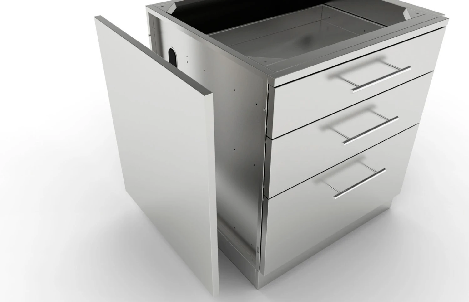 Costado Para Módulos Inox. 6 Costado Para Módulos Inox. - Imagen 4