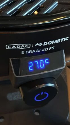 Cadac Barbacoa Eléctrica E-Braai 40 FS Black -Biohort || Napoleon || Weber Tienda de ventas EBRAAI40FS3