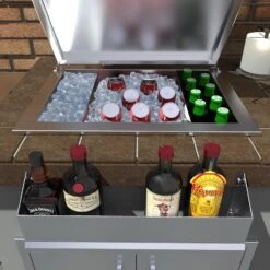 Estante Inox. Para Botellas -Biohort || Napoleon || Weber Tienda de ventas Estante Inox Botellas Sunstone 4