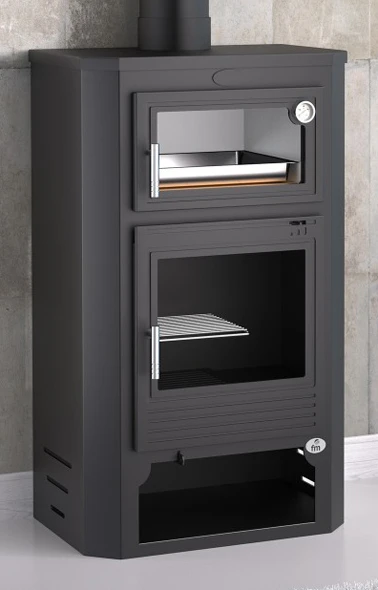 Estufa De Leña Con Horno Modelo M-104 3 Estufa De Leña Con Horno Modelo M-104