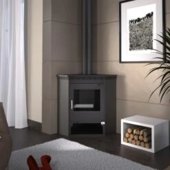 Estufa De Leña Rinconera Modelo M-105 7 Estufa De Leña Rinconera Modelo M-105 -Biohort || Napoleon || Weber Tienda de ventas Estufa De Lena M 105