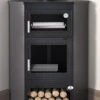 Estufa De Leña Rincón Con Horno Modelo M-105 H -Biohort || Napoleon || Weber Tienda de ventas Estufa De Lena M 105 H.0