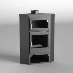 Estufa De Leña Rincón Con Horno Modelo M-105 H -Biohort || Napoleon || Weber Tienda de ventas Estufa De Lena M 105 H.1
