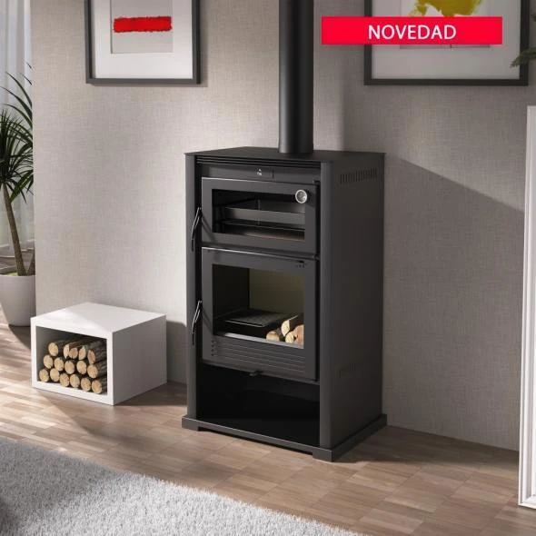 Estufa De Leña Con Horno Modelo M-107 4 Estufa De Leña Con Horno Modelo M-107 - Imagen 2