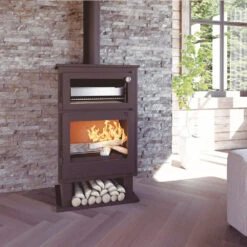Estufa De Leña Modelo CH-8 -Biohort || Napoleon || Weber Tienda de ventas Estufa de Lena Modelo CH 8 3