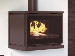 Estufa De Leña Con Turbinas Modelo M-170