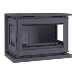 Estufa De Leña Con Turbinas Modelo M-173 F