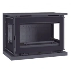 Estufa De Leña Con Turbinas Modelo M-173 FK