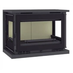 Estufa De Leña Con Turbinas Modelo M-173 K